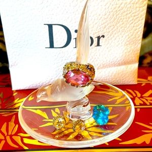 LALIQUE France Vintage Ring Holder